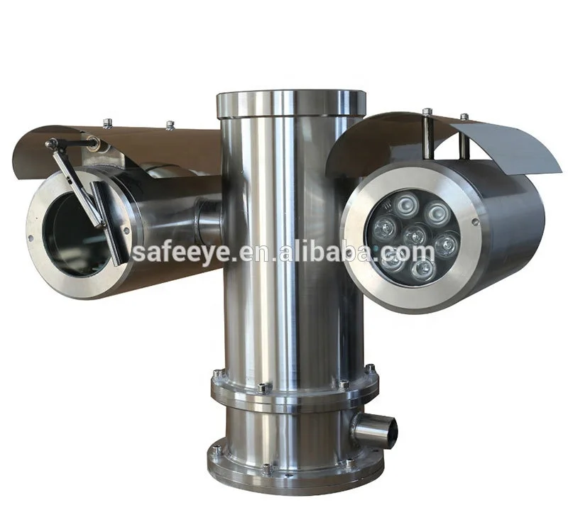 Ex-proof Speed PTZ Camera for Oil and Gas security Stainless steel for work in all gasproof environments