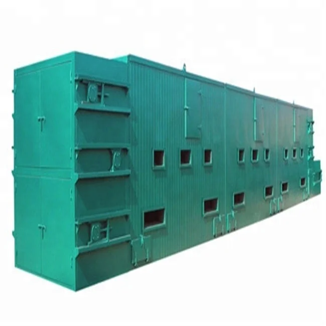 Large-capacity mesh-belt dryer, continous fruit and vegetable mesh conveyor belt dryer, fruit drying machine