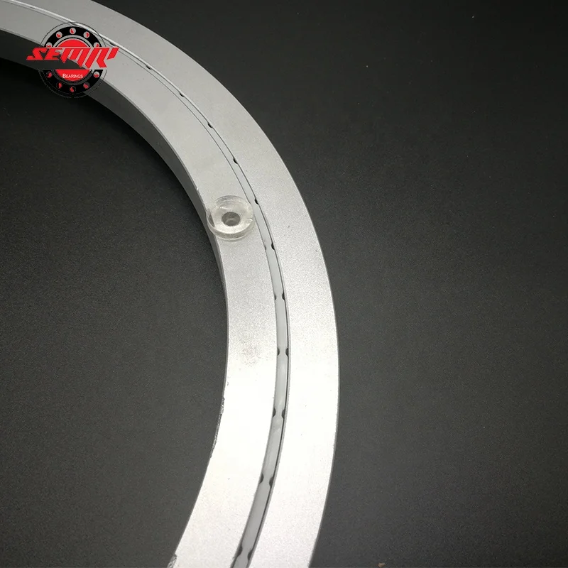 Customized 1000mm Aluminum Lazy Susan Bearing For Turn Table