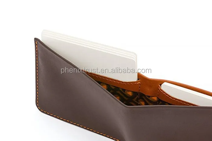 Custom logo embossed wholesale men leather pocket branded wallet for men