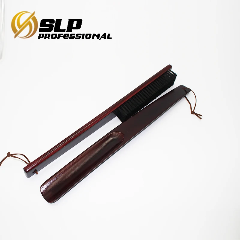 
15 inches wooden shoe horn and brush set 