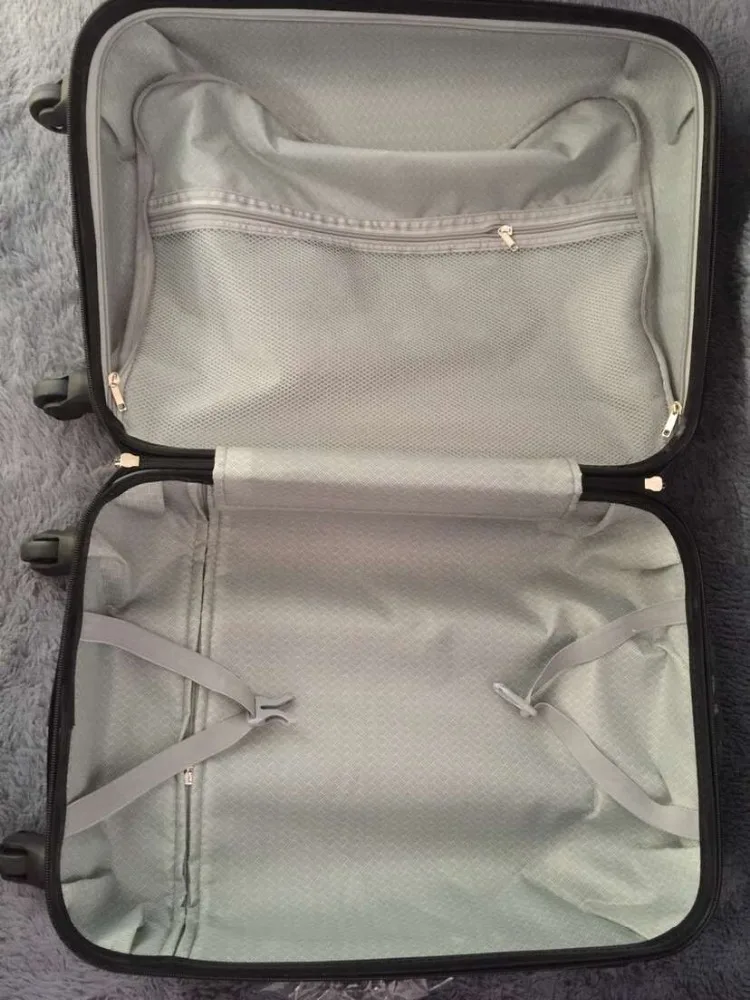 Factory Direct Supply Hot-Sell Iron Aluminum Trolley ABS PC LUGGAGE with 4 Airport Wheels