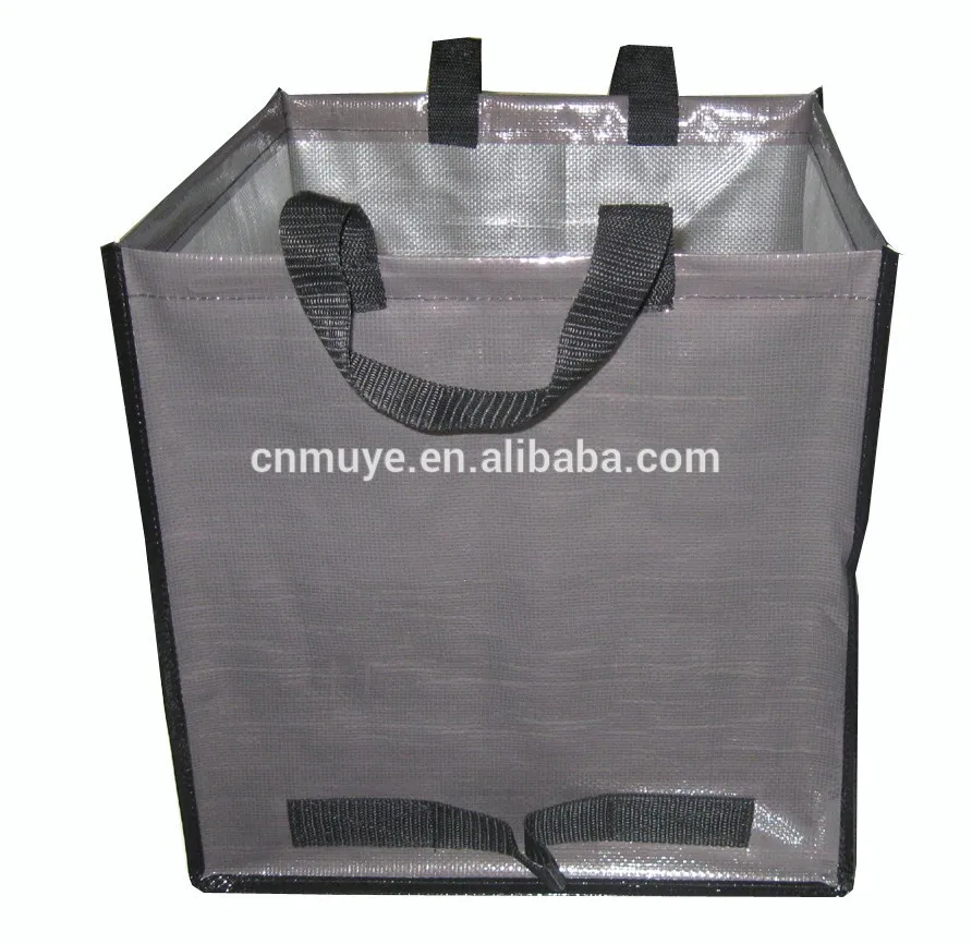 Reusable p. P . woven garbage bag