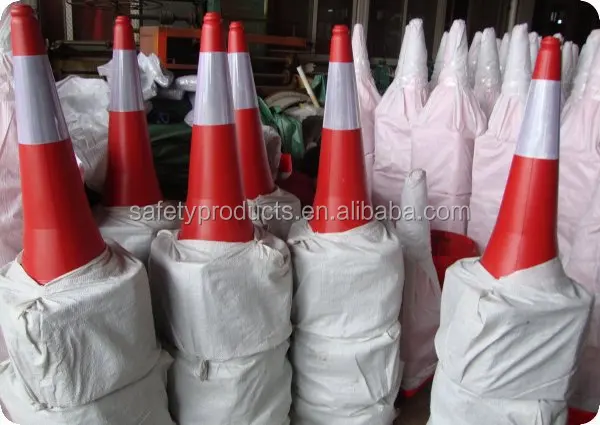 750mm PE orange traffic cones
