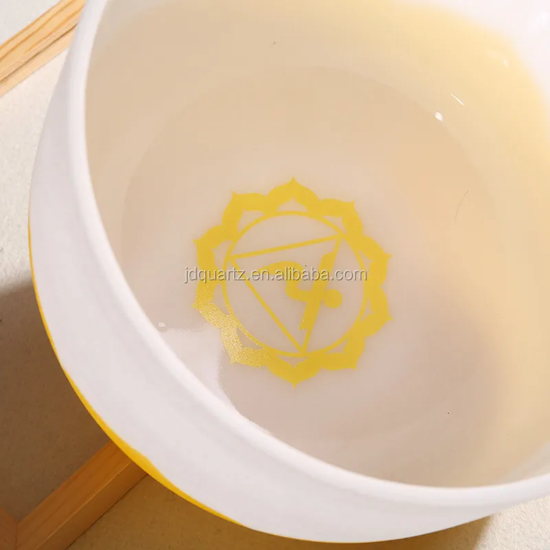 JD Reiki Chakra Quartz Crystal singing bowls For Sound Healing