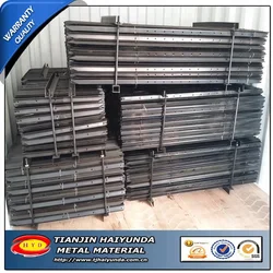 Black Y Fence Post star Picket