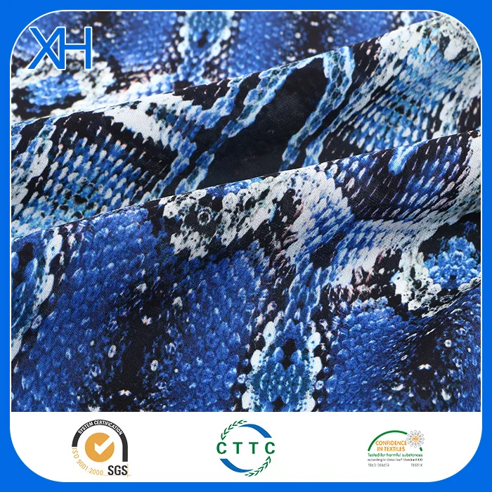 
Printed Pure Silk Fabric Wholesale Double Georgette Fabric Natural Mulberry Silk 