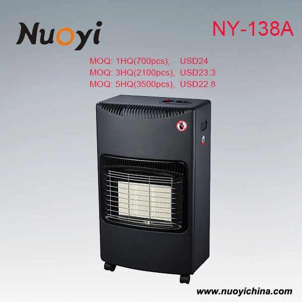 High Quality CE Certificate Indoor Household Heating LPG Gas Infared Electric Propan Heater.