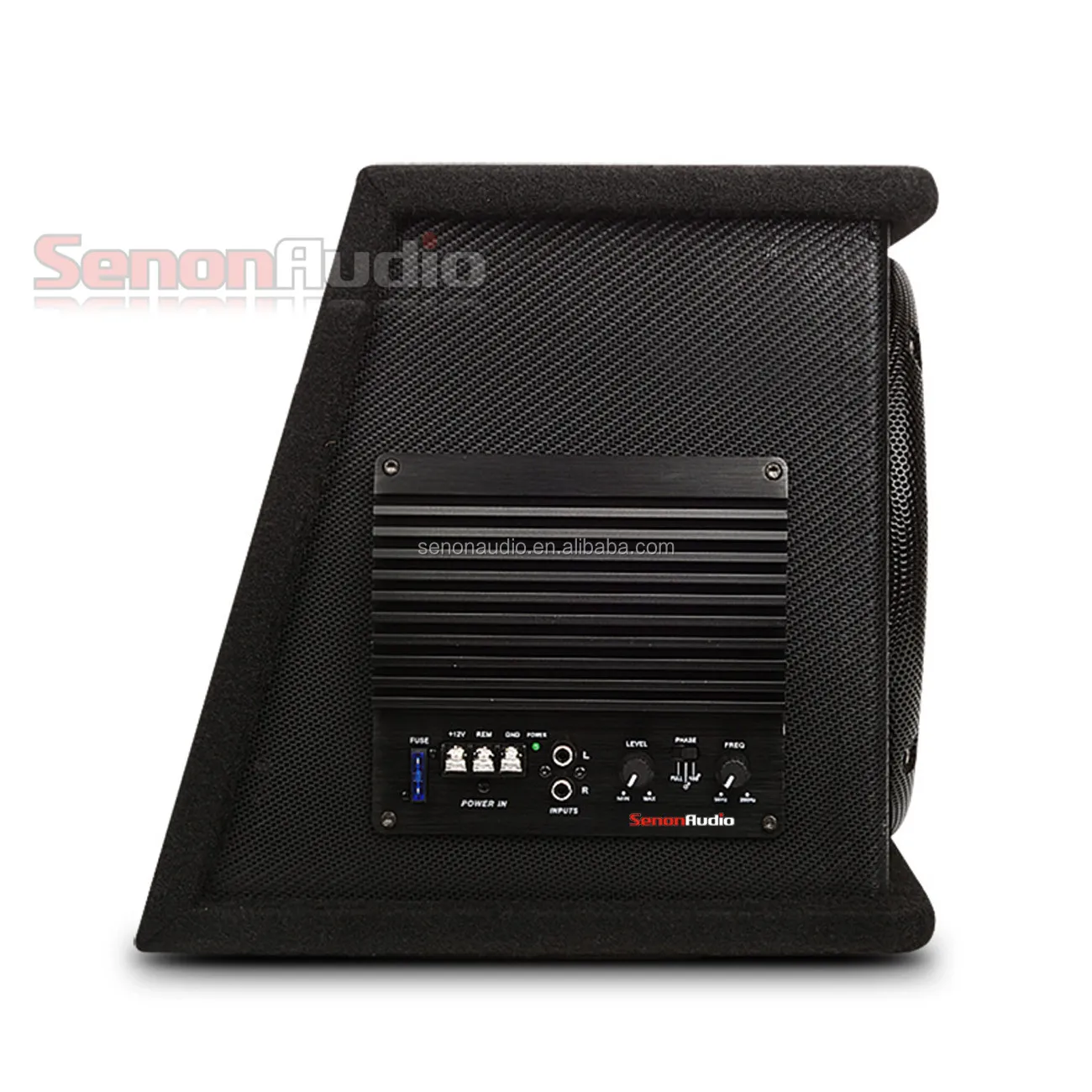 10Inch  Ported 12V Car Active Audio Subwoofer Enclosure Bass Box Amplified Speaker Car Audio Subwoofer Box