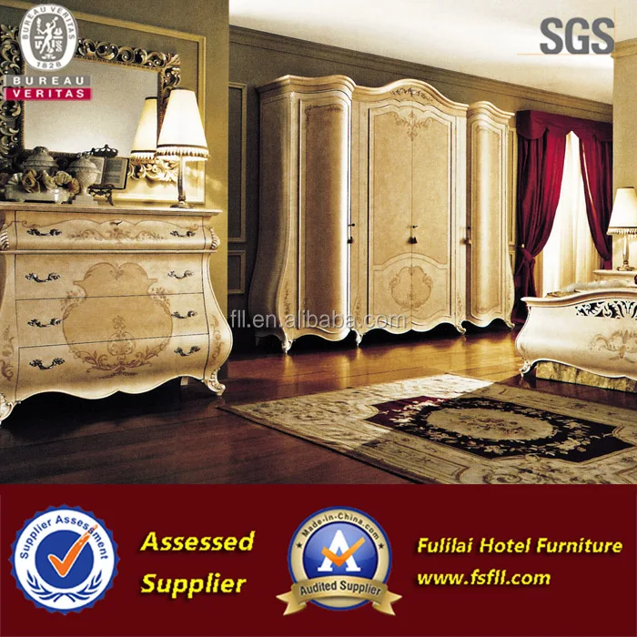 2019 High quality 5 Star Modern wood hotel bedroom furniture sets