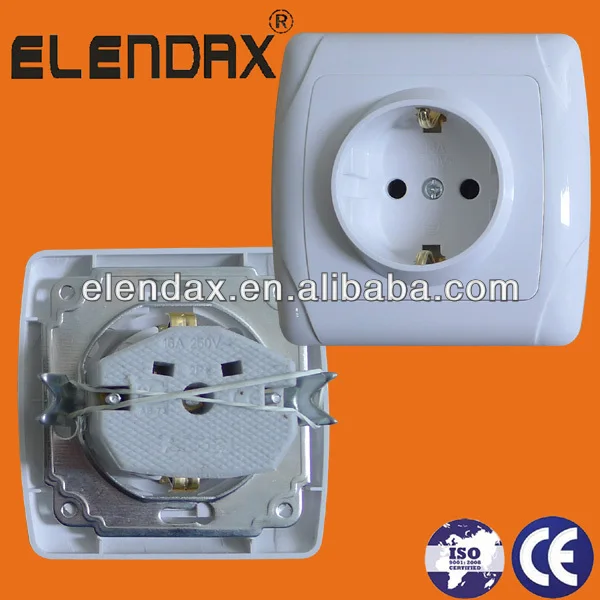 Europe installation 2 contact. socket with (F3010)