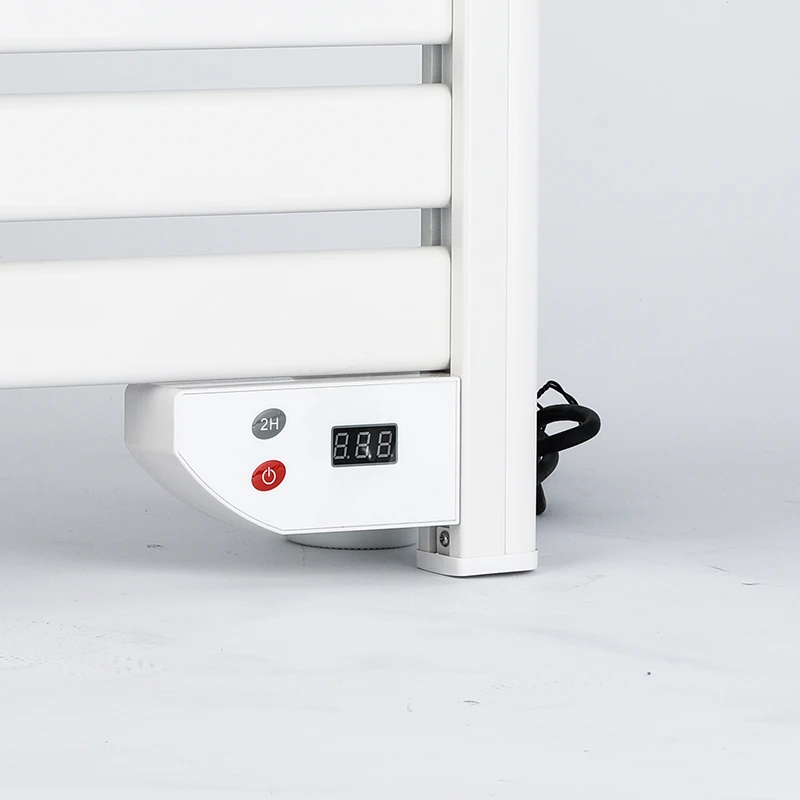 CE/ROHS Certificate Heated towel rail designer radiator IP24 Towel Warmer with Built-in Timer