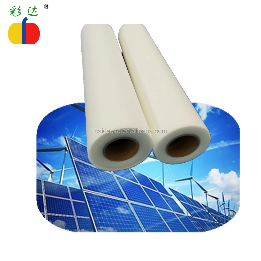 Tianjin Caida transparent eva film sheets for solar cell encapsulation solar panel