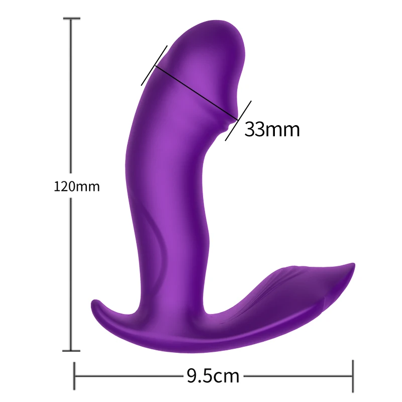 Remote Control Vibration Wireless Wearable Wand Female Vagina Massager Big Head G- Spot  Anal Vibrator sex toy for women vagina