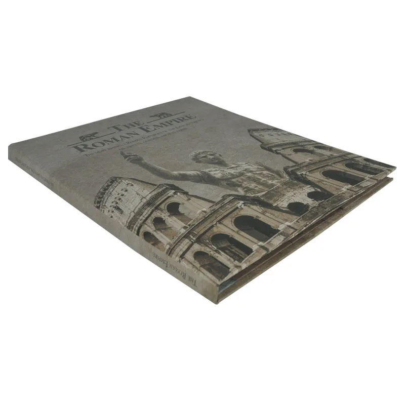 The Roman Empire Coin Collecting Paper Board Album Folder With PVC Trays and Matt Lamination