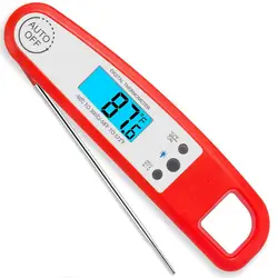 Digital Instant Read Food Thermometer Meat Thermometer With Backlight LCD Display For BBQ Cooking