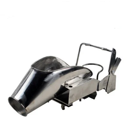 Piglet castration tool of Stainless steel pig equipments with Colourful plastic cement