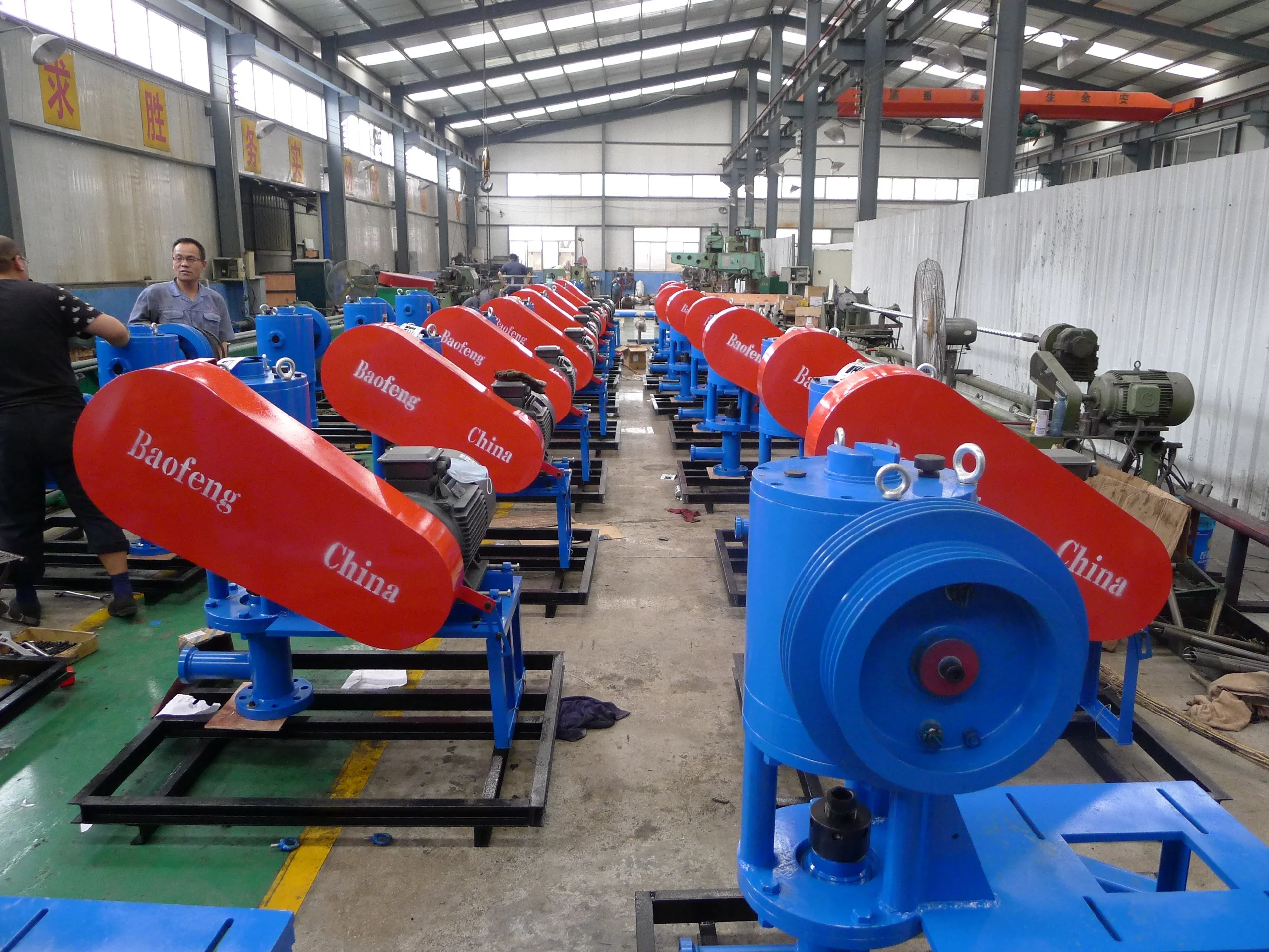 
Artificial Lift 30HP Ground Driving Device for PC Pump Rod Pump with Wellhead Flange Connection 