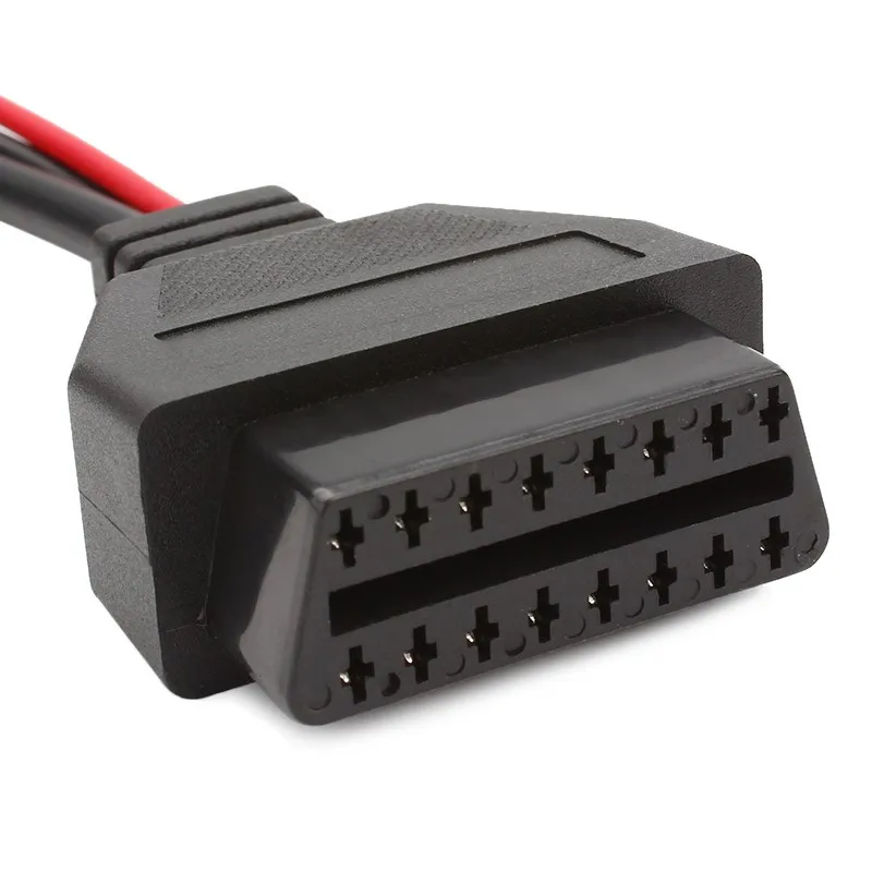 OBD OBD2 3 pin to 16 pin diagnostic adapter cable wire harness for Fiat Lancia Alfa C/A5