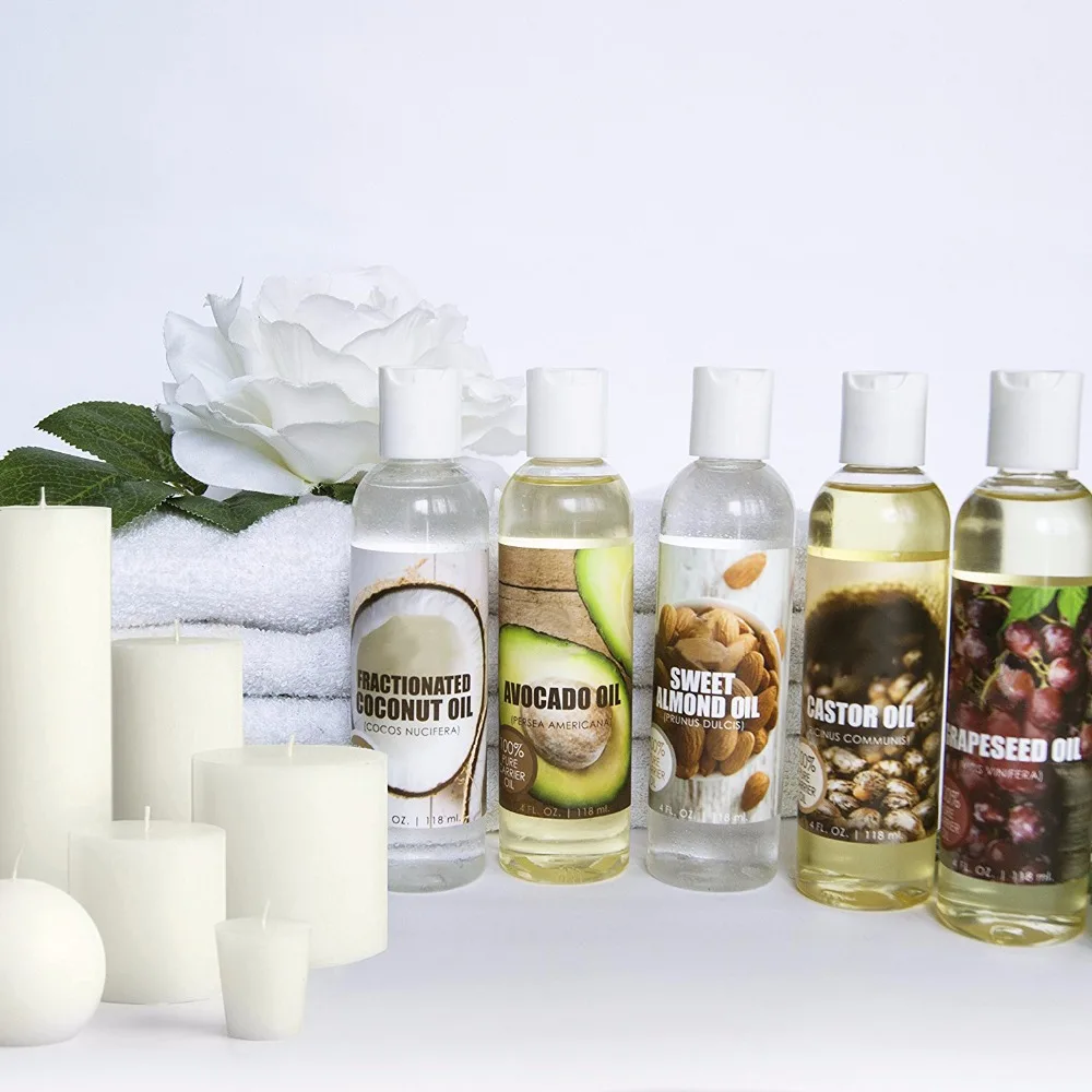 
Private label carrier oil set body massage oil for women and men 