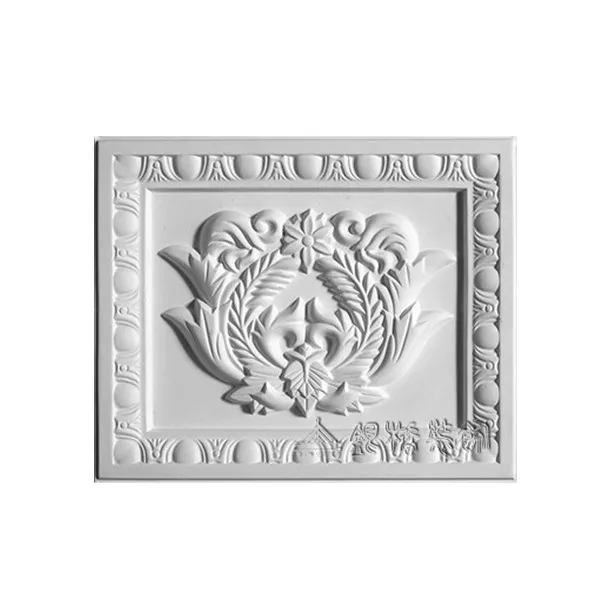 Различные узоры, Настенный декор, гипсовая облицованная потолочная плитка