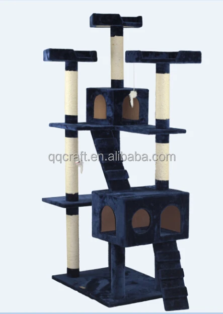 qqpet wholesale cat climbing rope ladder & sisal rope ladders for sale & cat tree climbing ladders