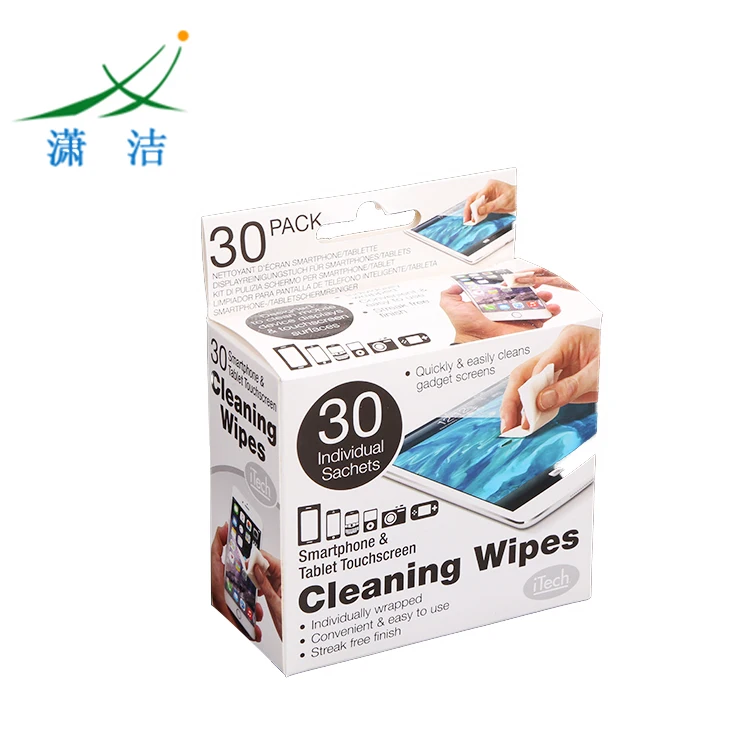 
Factory Provide Directly Single smart phone Sunglass Wipes 