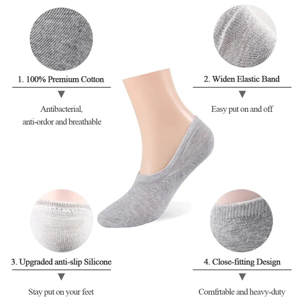 No show socks women Boat Low Cut Casual Thin Socks