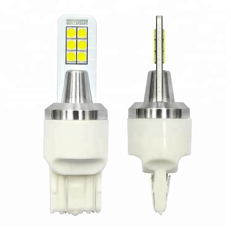 2018 Новый супер яркий T20 7443 автомобиль задний фонарь светодио дный светодиодный стоп-сигнал 3030 чип 12 Вт