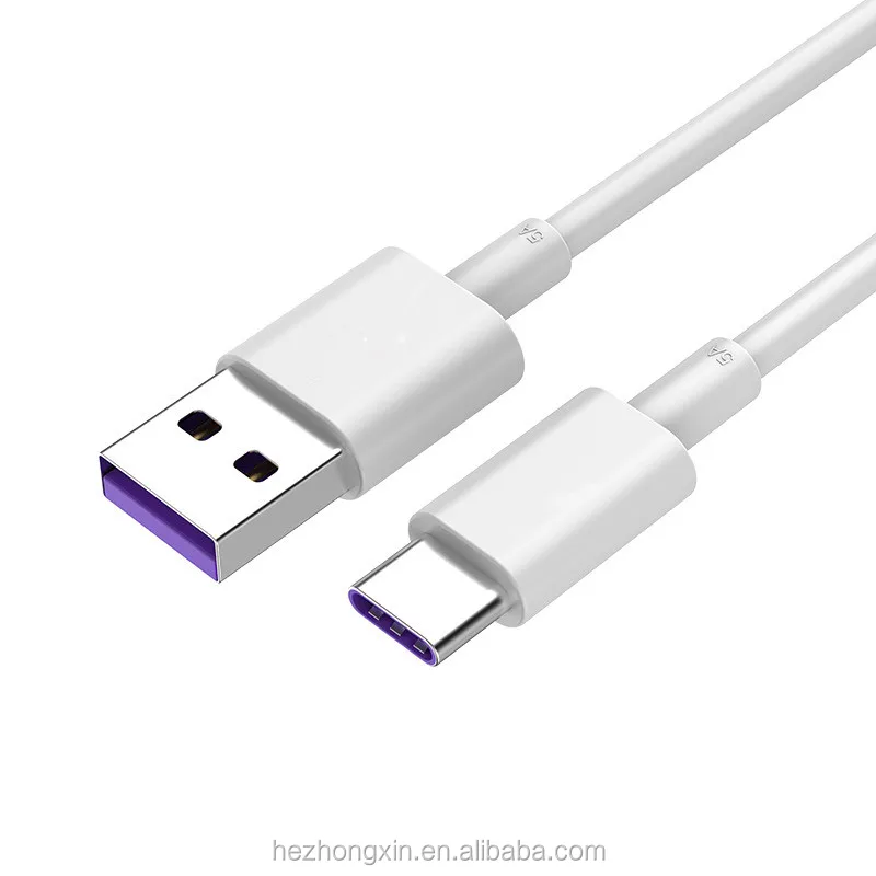 wholesale original fast charging 5A USB CABLE TPE Type c fast chargingcable for huawei xiaomi samsung