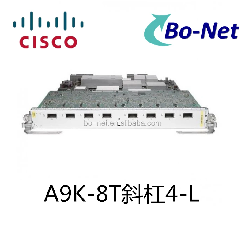 Original Cisco A9K-8T/4-L new not packaging pass the test