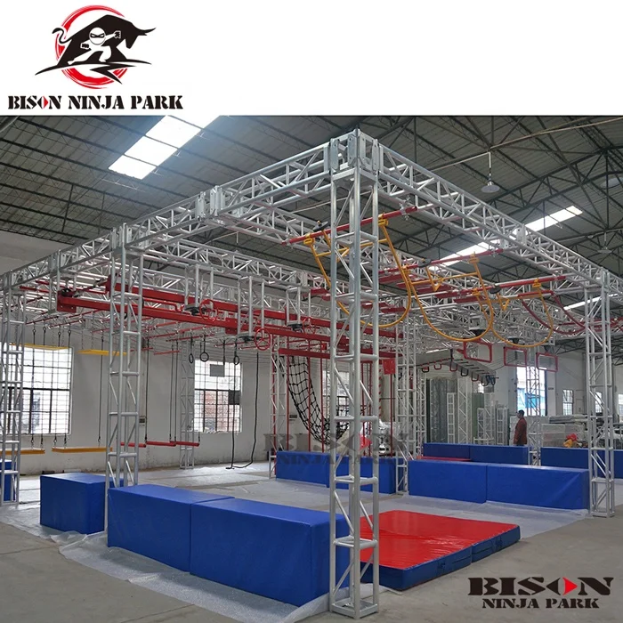 indoor outdoor playground obstacle course equipment