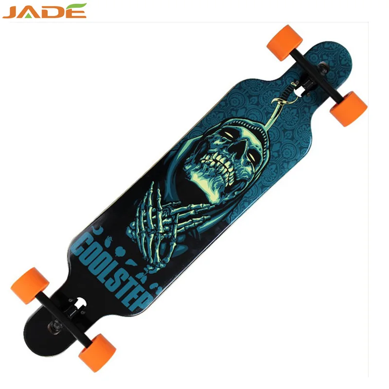 Wholesale Pro Quality Chinese maple longboard wooden skateboard