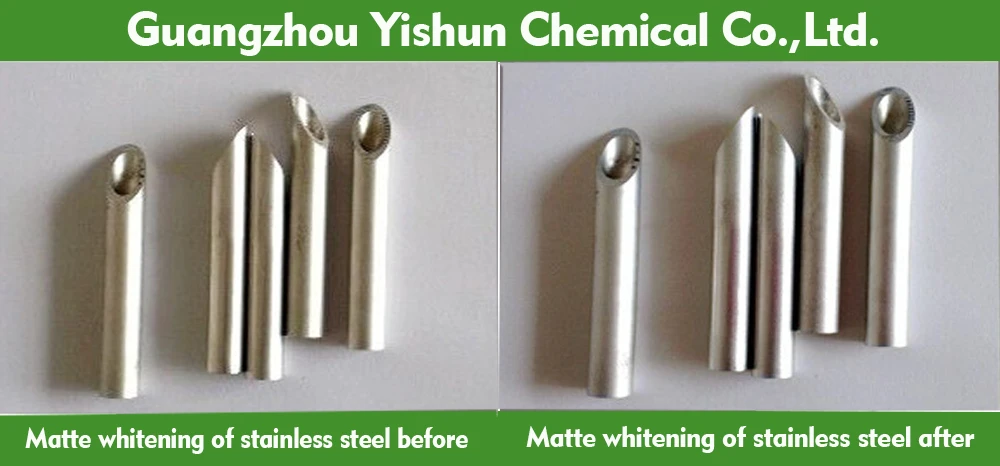 
Stainless steel chemical matte agent make the stainless steel Matte matte finish stainless steel 