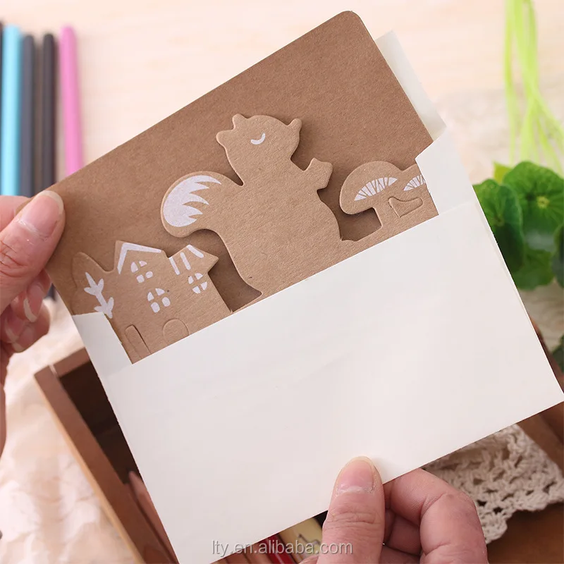 Творческий пользовательские DIY бланк приглашения карты для продвижения