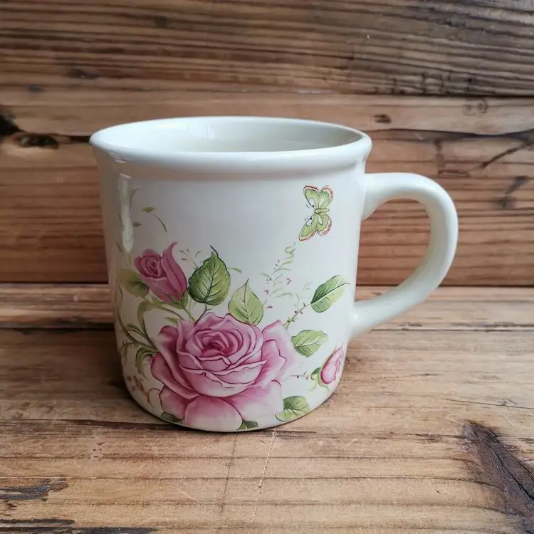 
Wholesale hot sell sublimation porcelain bulk print ceramic travel mug for souvenir 