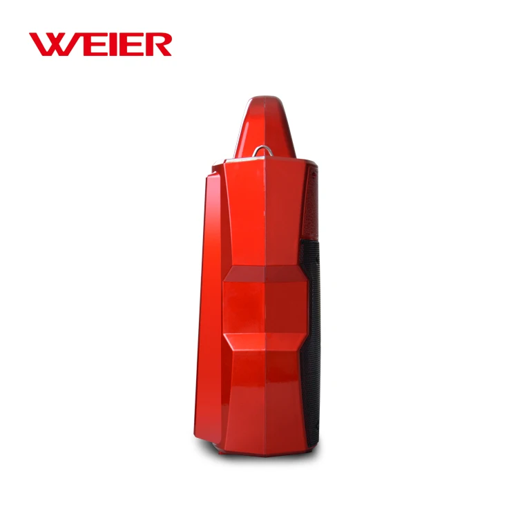 Weier беспроводная уличная портативная тележка караоке активная колонка с ЖК-экраном