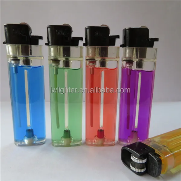 Refill Transparent Gas Lighter With ISO9001