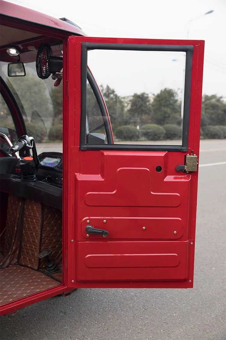 2021 г. MingHong Электрический трехколесный велосипед с закрытым кузовом для экспресс-доставки груза