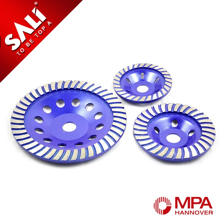 Двухрядный алмазный шлифовальный круг 4 дюйма для общего кирпичного материала