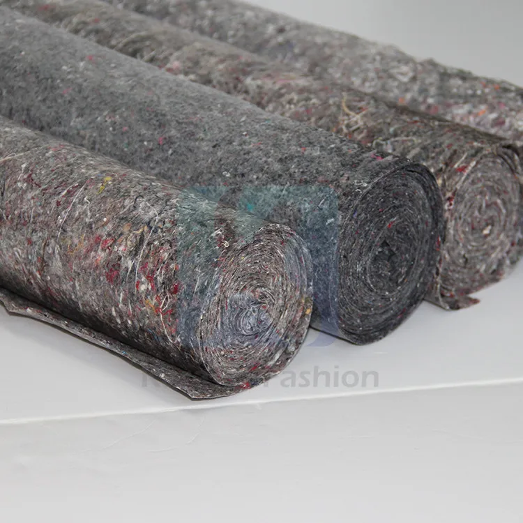 China Textile Bulk Recycled Needle Pet Felt Pads