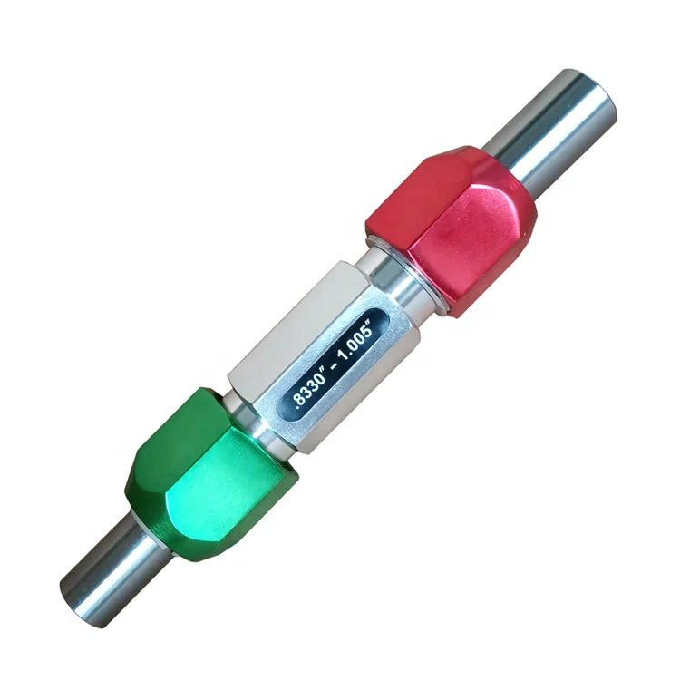Hand-measuring tools  pin gauge handle with pins GO NOGO gauge