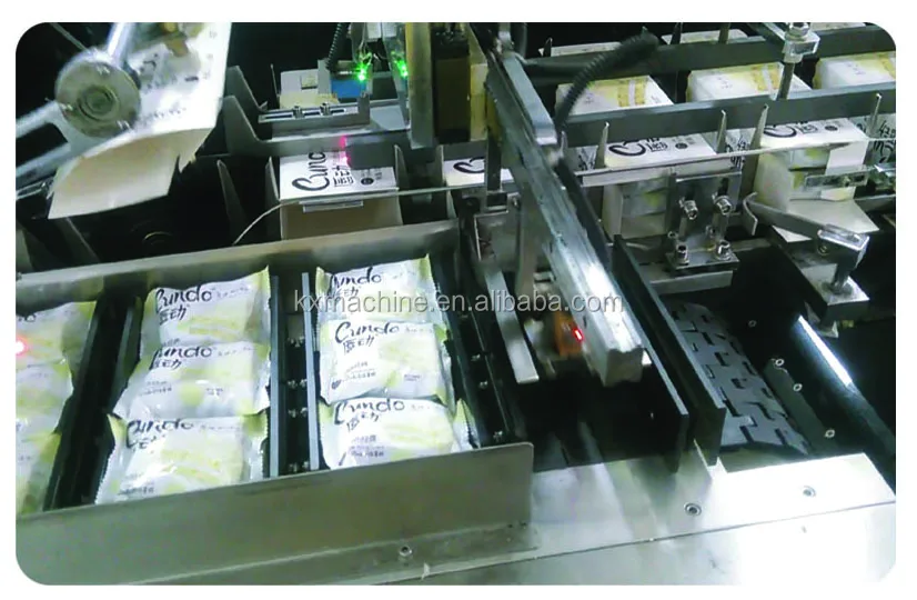 
automatic box packing machine for food box packaging line 