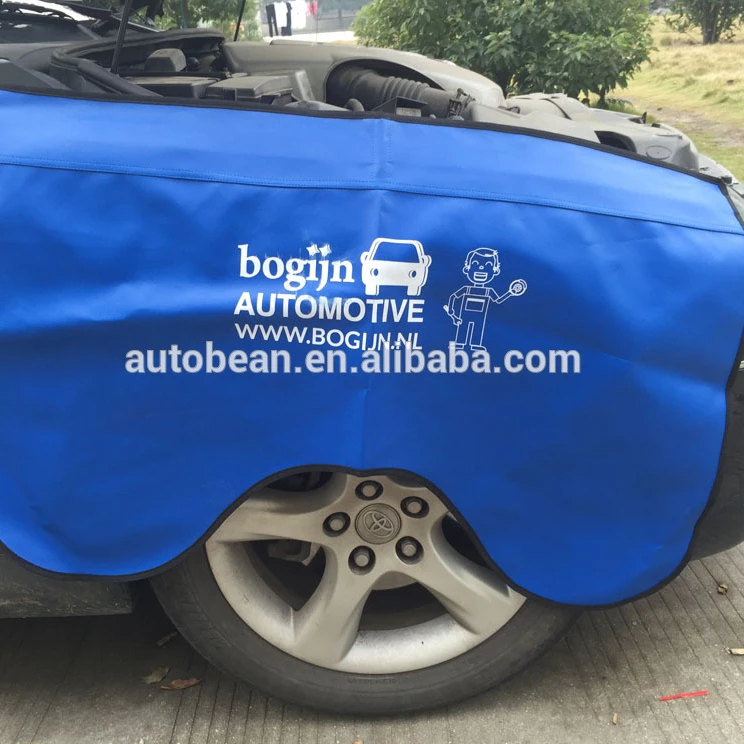 magnet car fender cover 98*64cm in pvc material