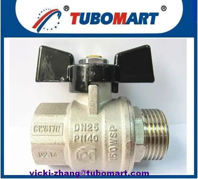 Кованый медный шаровой клапан, латунь OEM, латунный клапан PN25 1/2 дюйма, клапан горячей воды, завод OEM