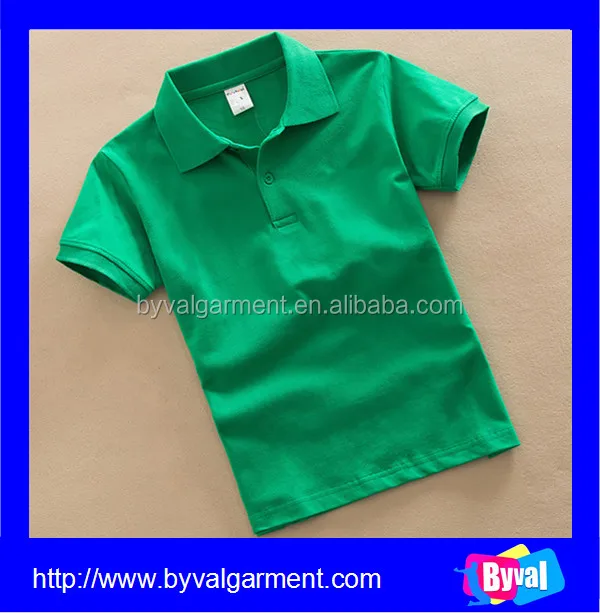 OEM-сервис, 100% хлопковая Детская рубашка-поло, дышащая детская рубашка-поло с принтом, производитель в Китае