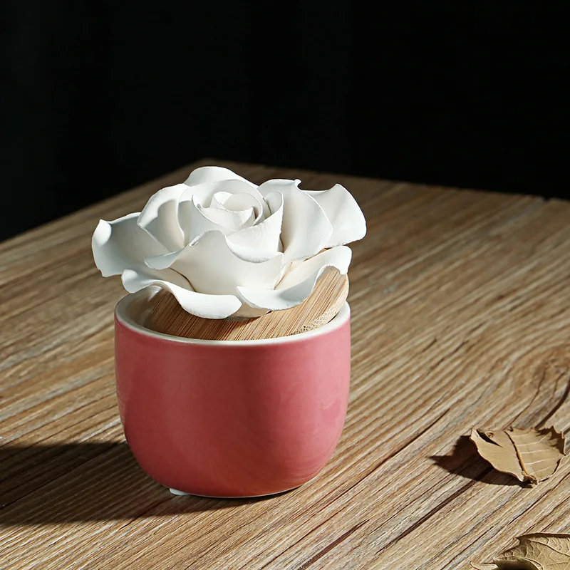 High Quality Scented ,Ceramic Fragrance Diffuser With Sticks,Gift Box Reed Aroma Diffuse