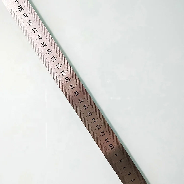 Custom multi drawing measuring metal stainless steel ruler
