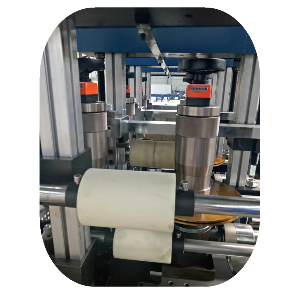 Aluminum Fabrication Thermal Break Rolling Machine Knurling Machine with Strip Feeder