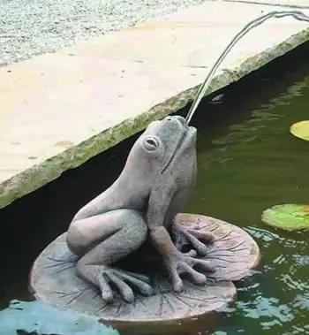 Садовый фонтан Frog King